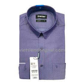 Áo sơ mi viettien tay dài form ôm