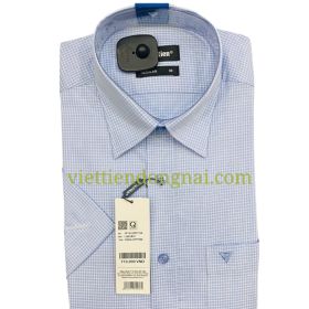 Sơ mi tay ngắn việt tiến vạt bầu