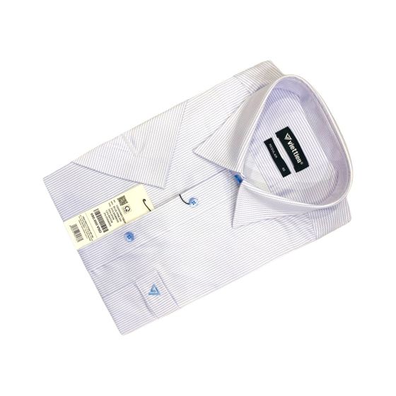 ÁO SƠ MI TAY NGẮN VẠT BẦU