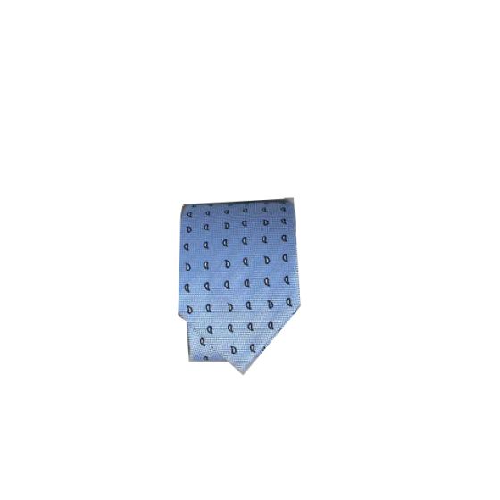 Cà Vạt Nam Màu Xanh Họa Tiết