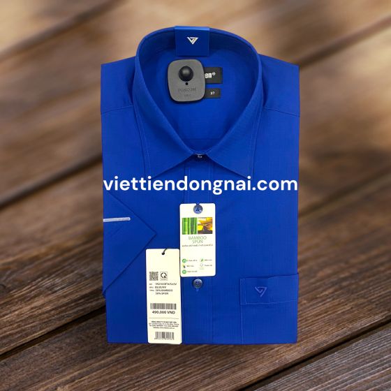 Aó tay ngắn vạt ngang