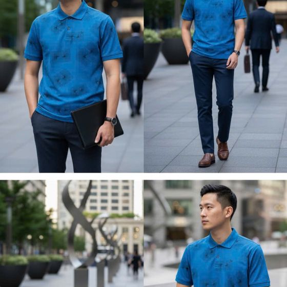 ÁO POLO SỌC VIỆT TIẾN