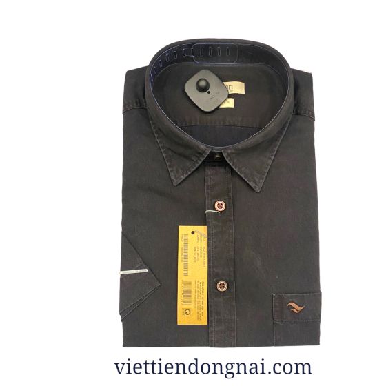 SƠ MI TAY NGẮN VẠT NGANG VIỆT TIẾN
