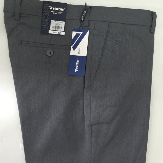 Quần Tây Xám Việt Tiến Slimfit